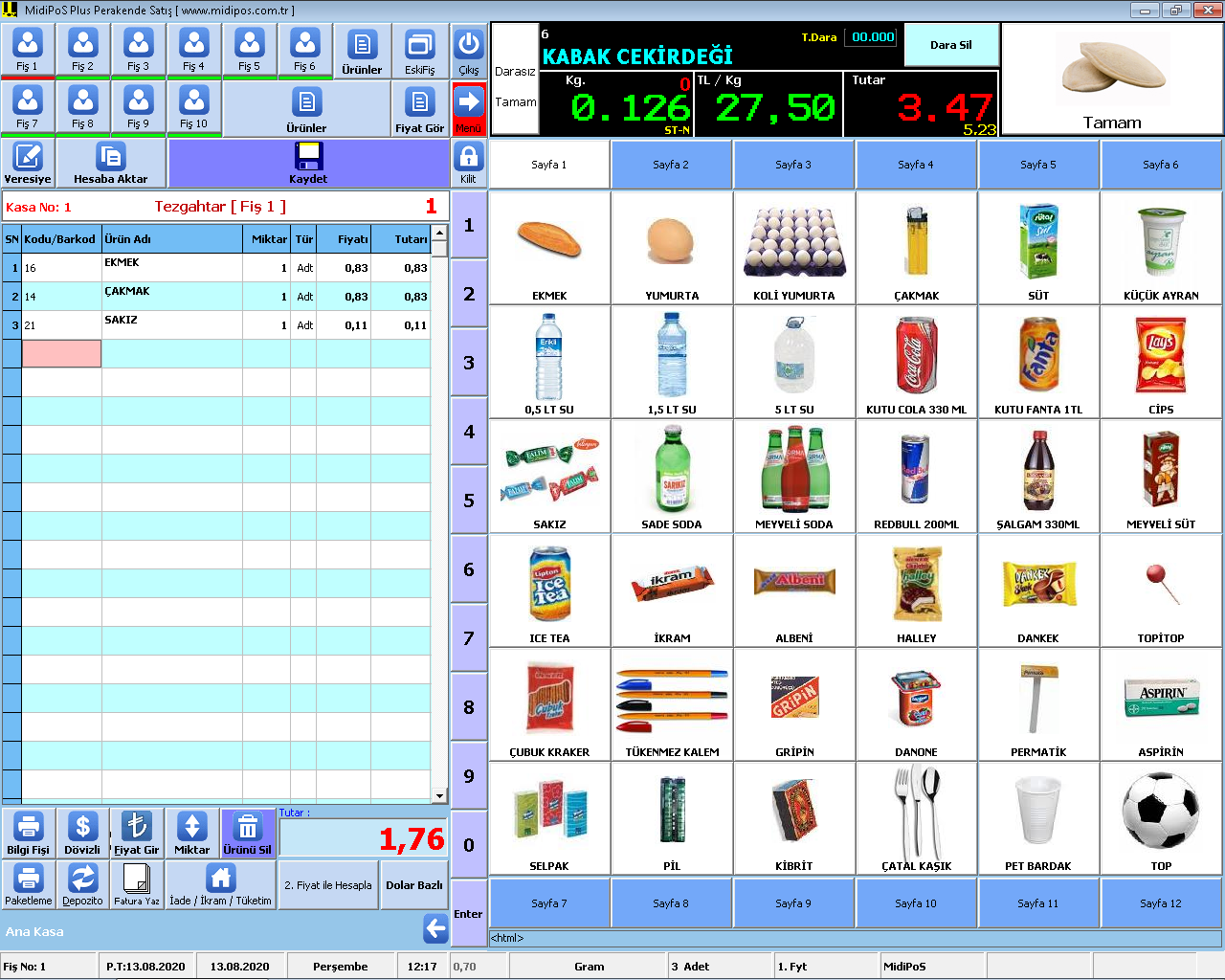 MidiPOS Perakende Satış Programı